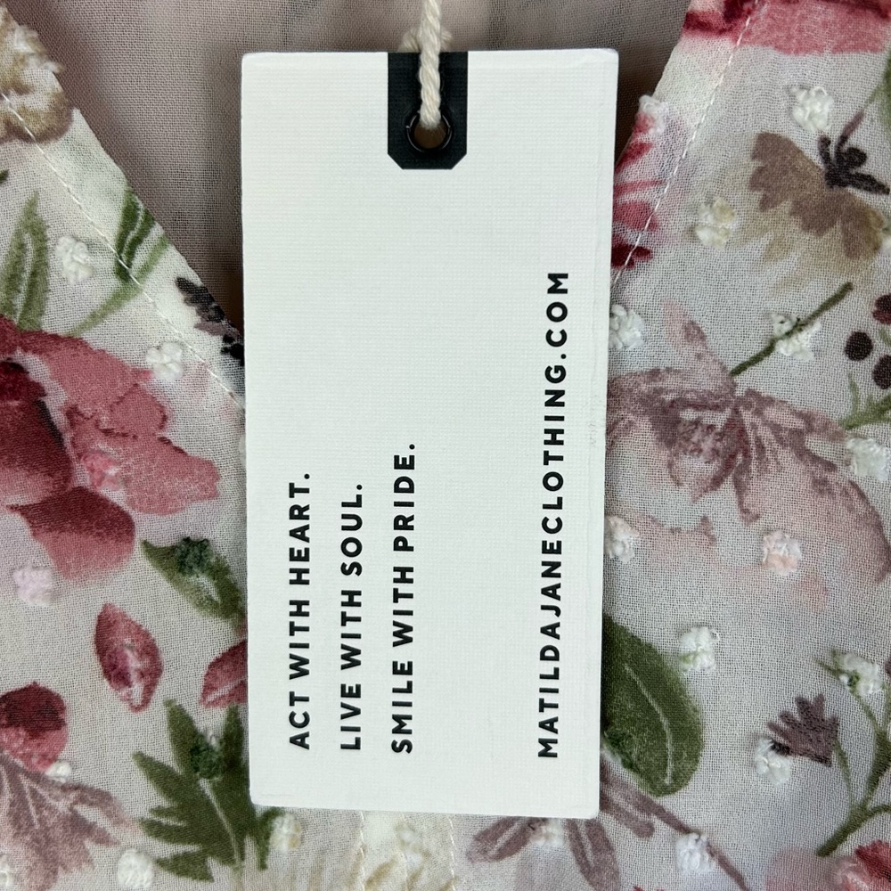 NWT Good Hart Dress by Matilda Jane Size Medium - Picture 14 of 16